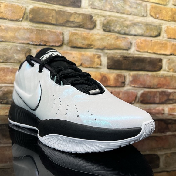 Nike LeBron 21 Conchiolin White Black James Mens 12 Basketball Retro HF5841-100 - Picture 10 of 14